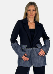 Giacca in felpa e jeans