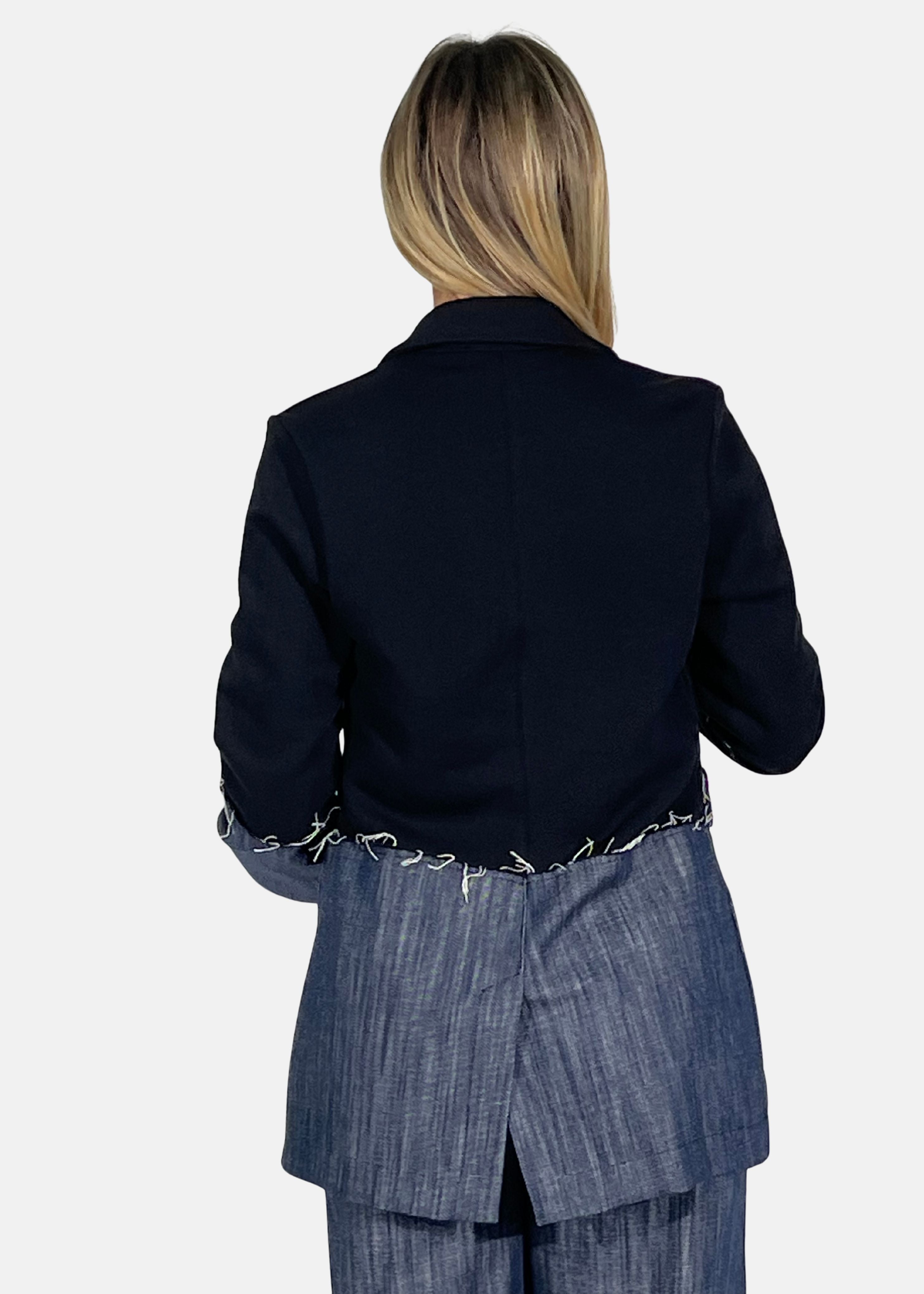 Giacca in felpa e jeans