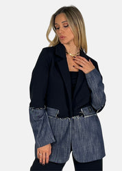 Giacca in felpa e jeans