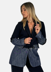 Giacca in felpa e jeans