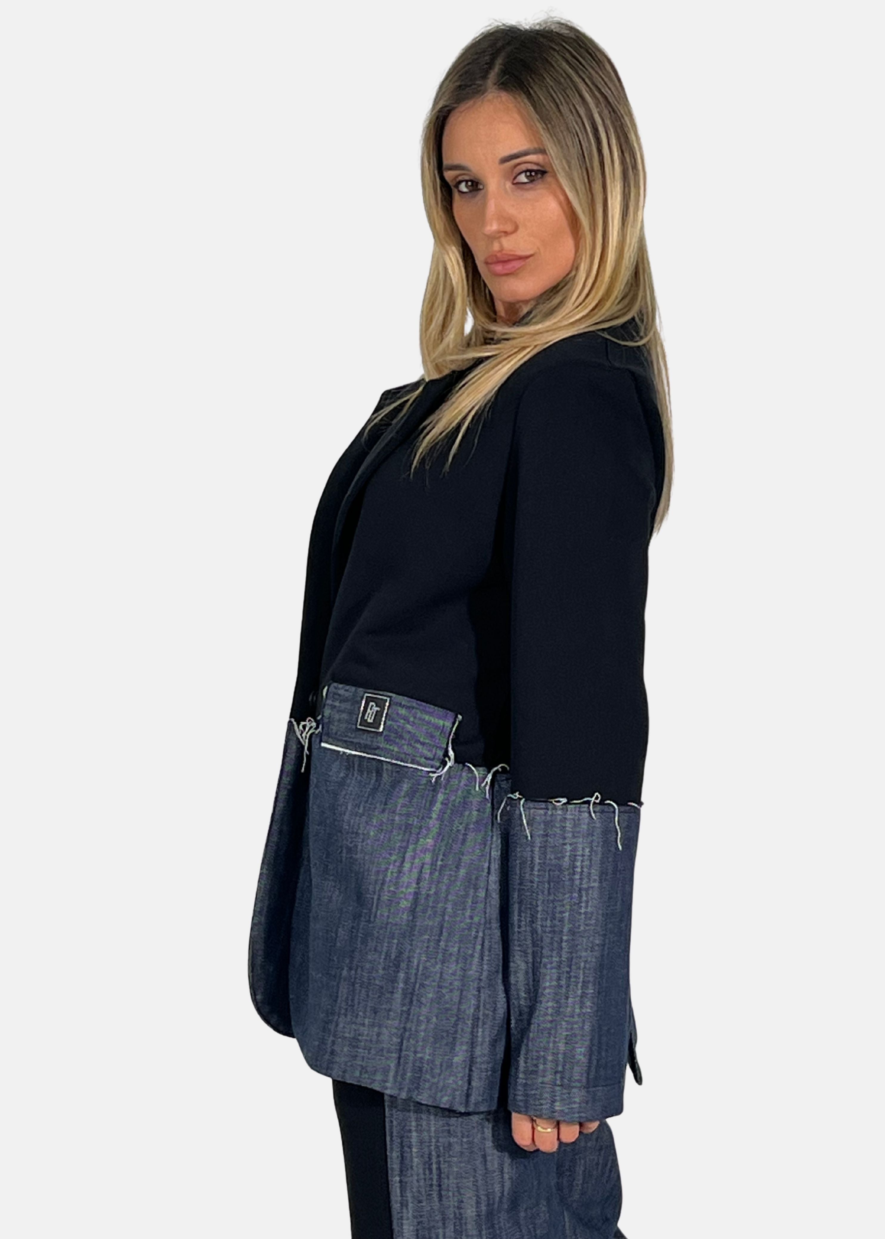 Giacca in felpa e jeans