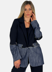 Giacca in felpa e jeans