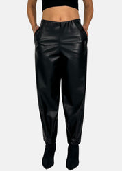 Pantaloni in ecopelle