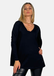 T-Shirt Donna Scolla a V