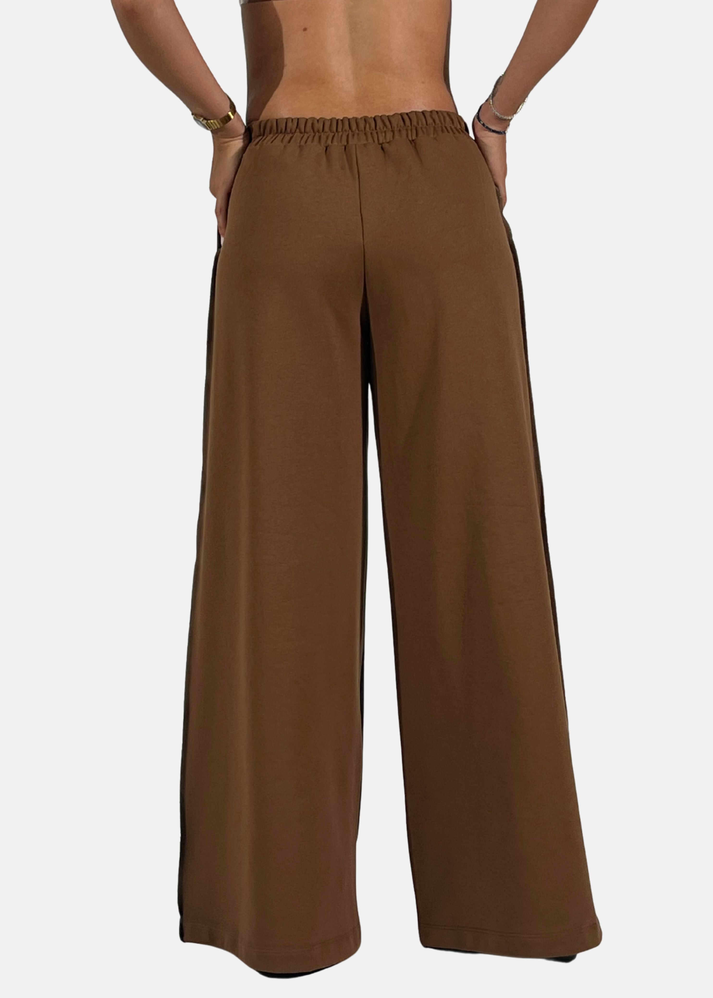 Pantalone a palazzo donna bicolore