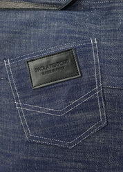 Borsa a mano donna in Jeans e Pelle