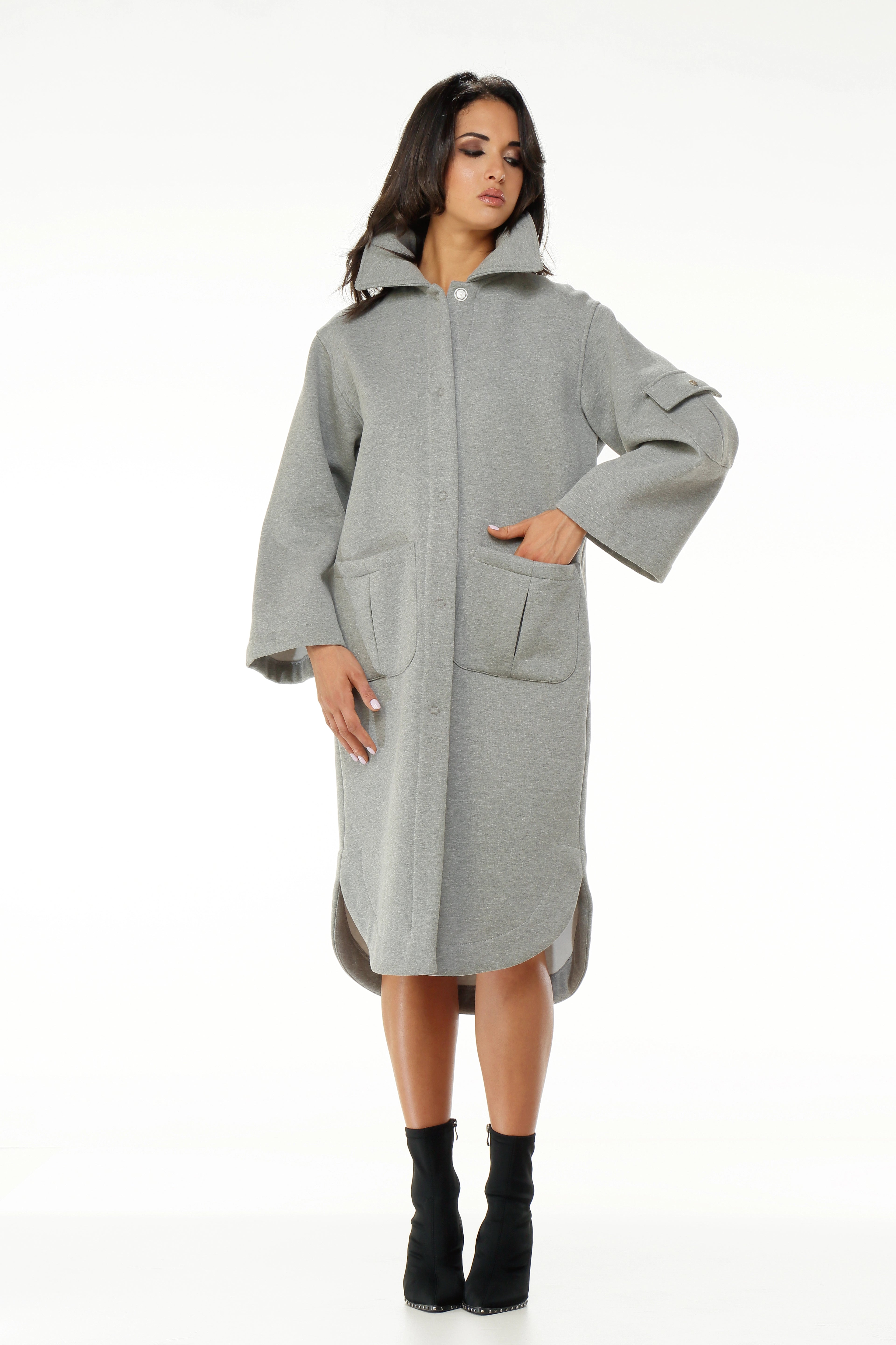 Cappotto con tasconi