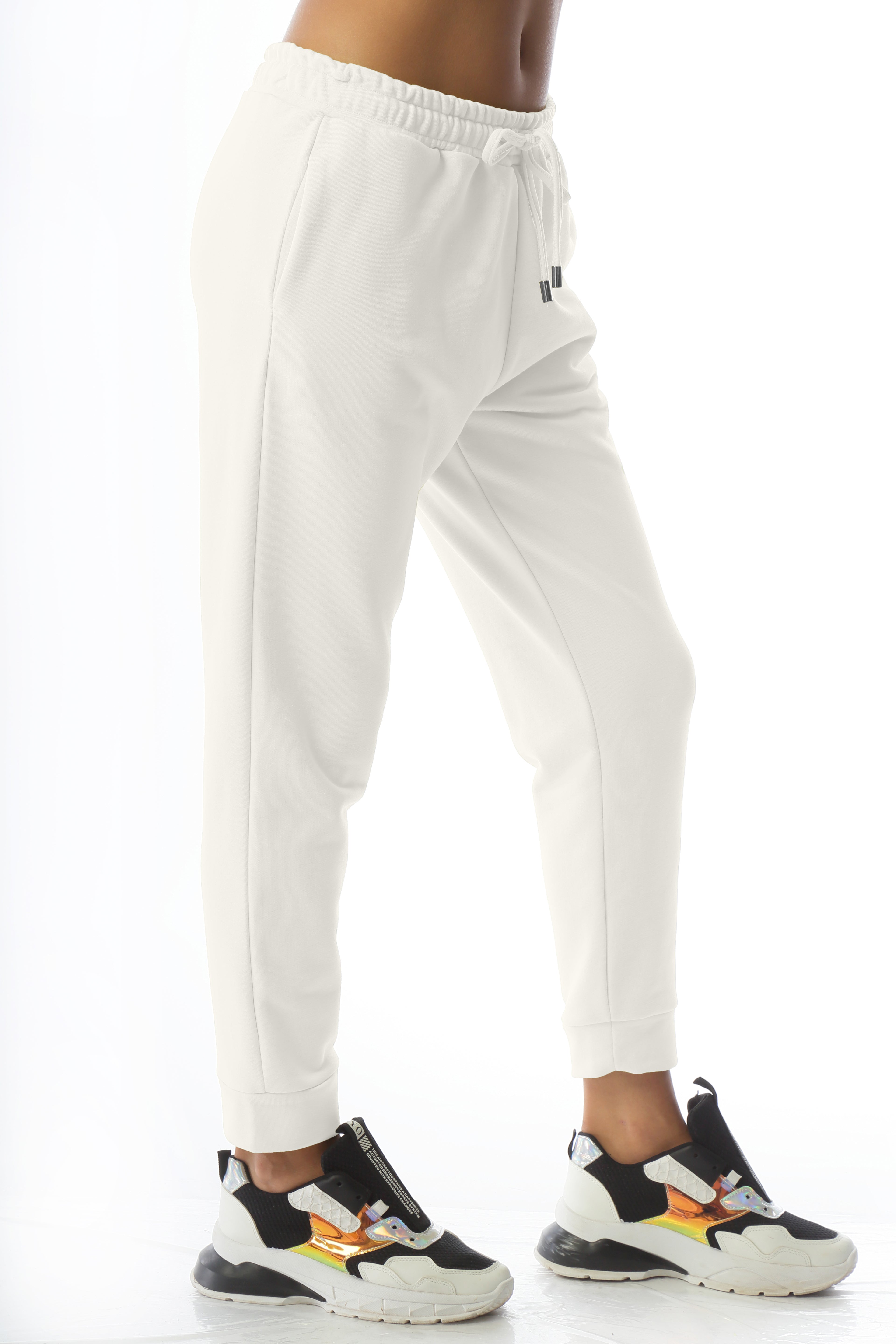 Pantalone in cotone stretch