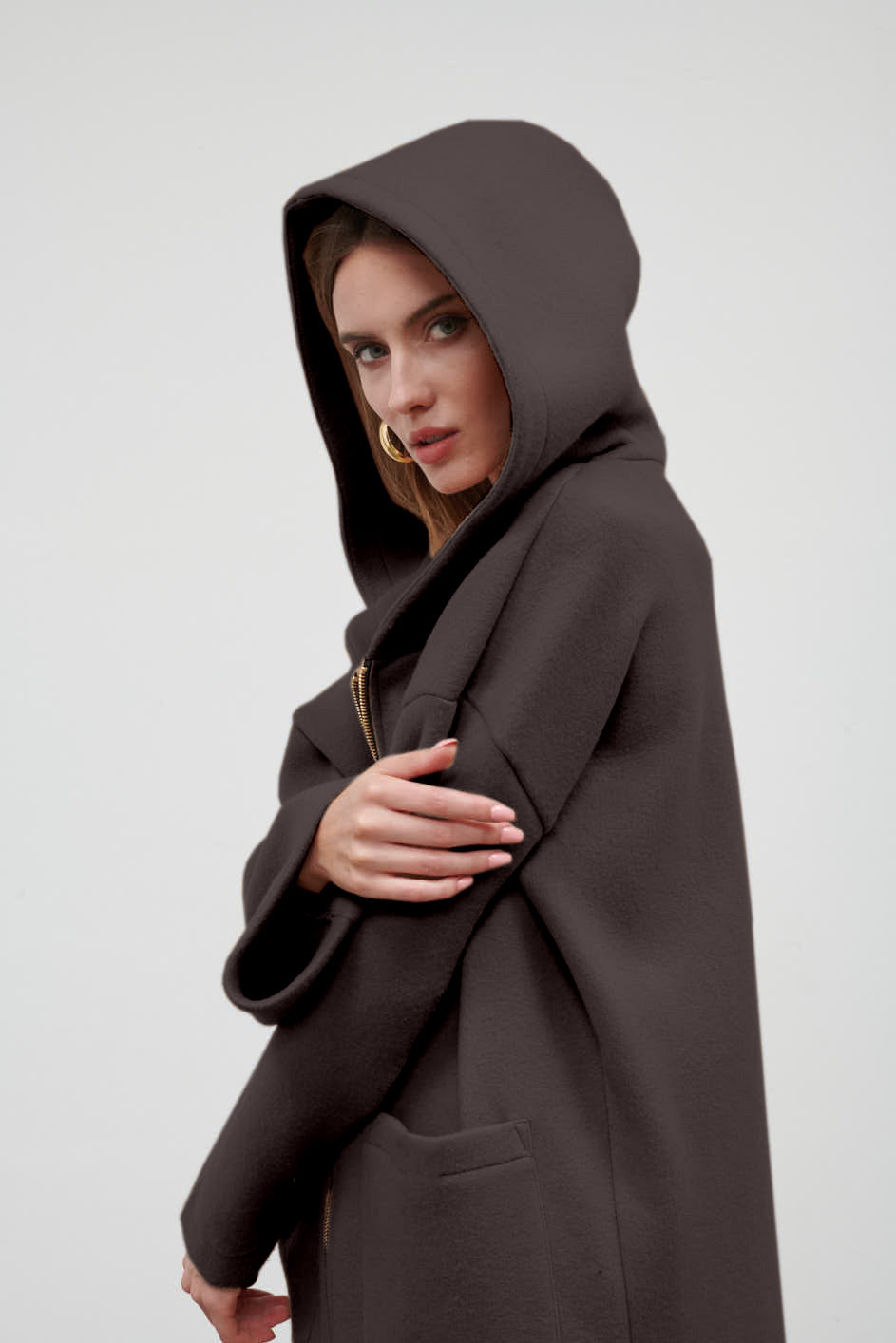 Cappotto in cotone blend