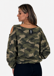 Felpa Donna Scollo a V