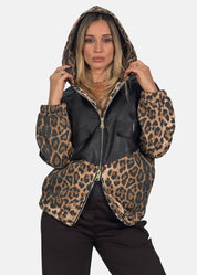 Bomber donna in Ecopelle e maculato - Paola Tienforti - Sito Ufficiale