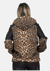 Bomber donna in Ecopelle e maculato - Paola Tienforti - Sito Ufficiale