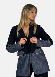 Giacca in felpa e jeans