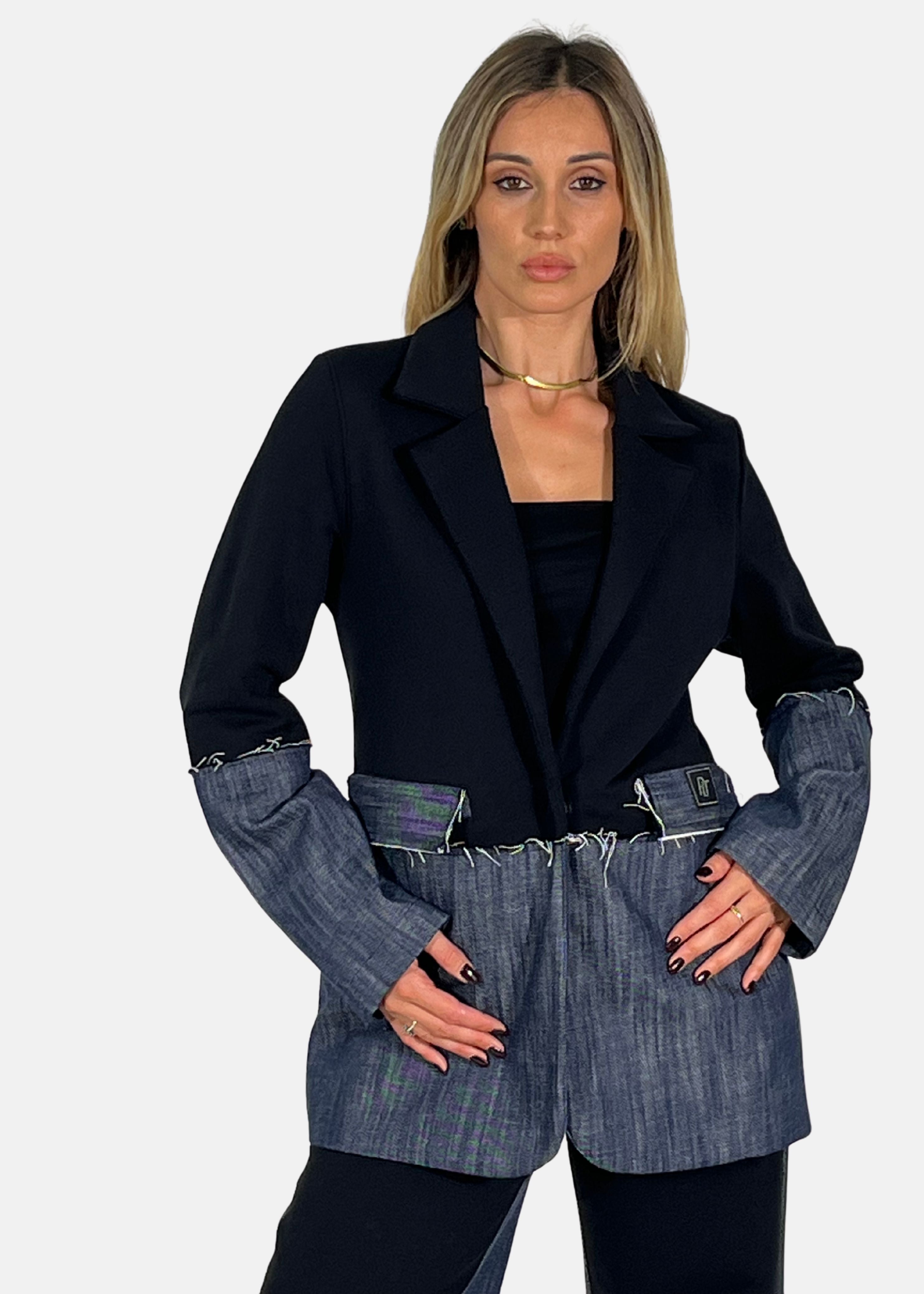 Giacca in felpa e jeans