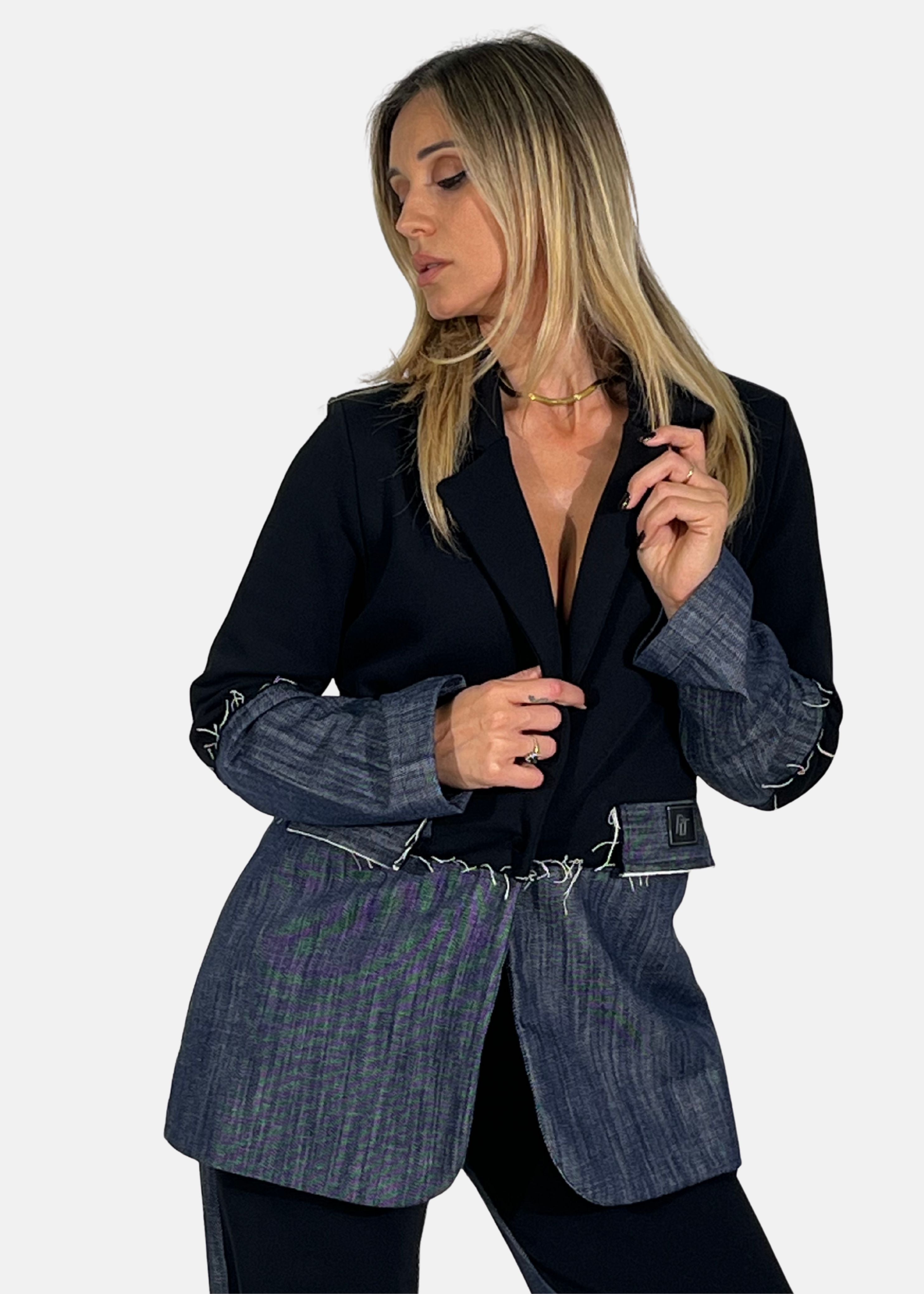 Giacca in felpa e jeans