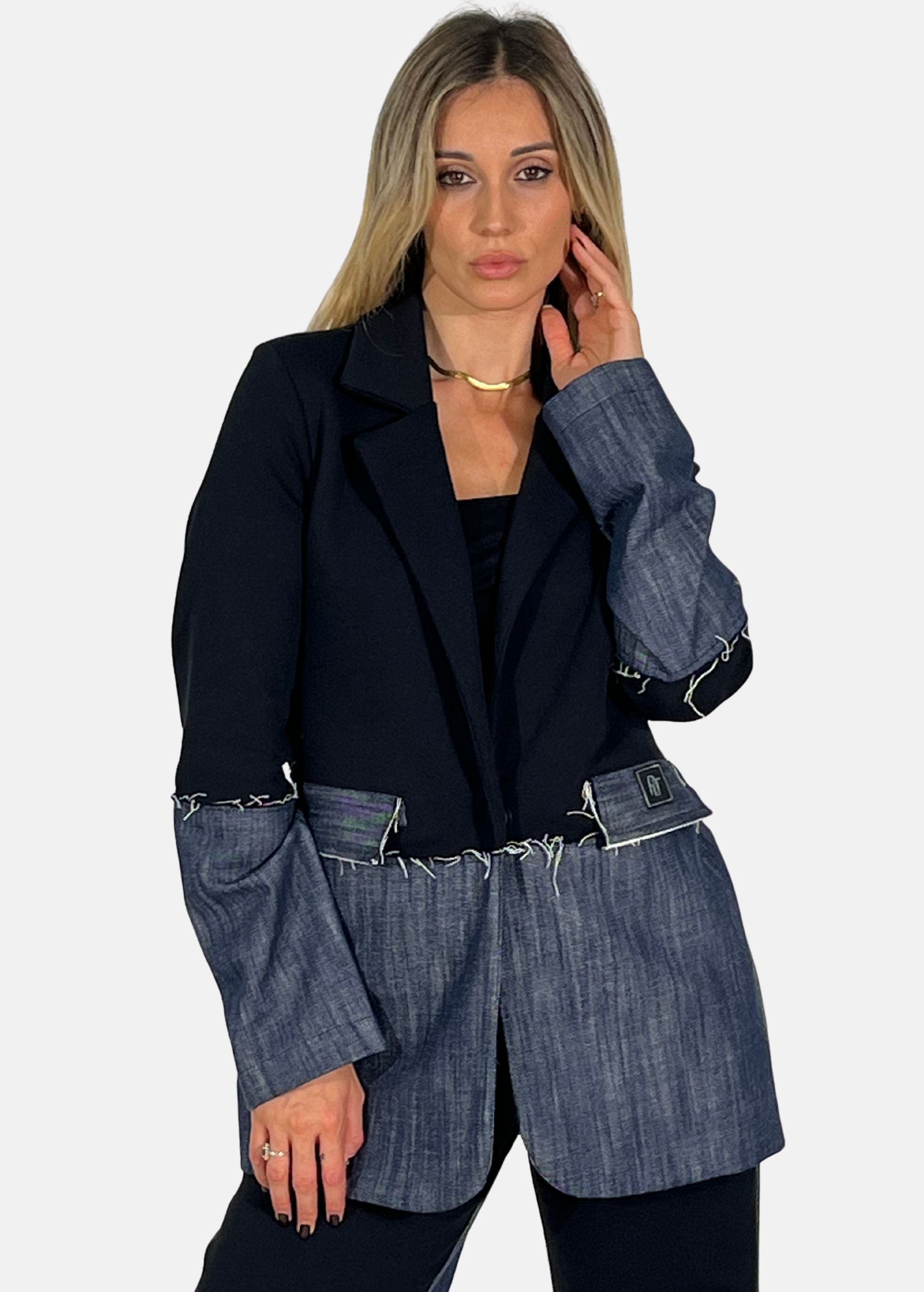 Giacca in felpa e jeans