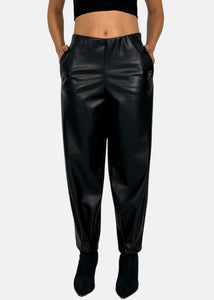Pantalone in ecopelle
