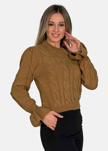 Maglione Donna a Treccia