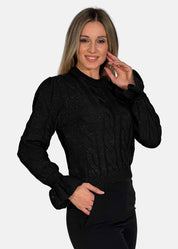 Maglione Donna a Treccia
