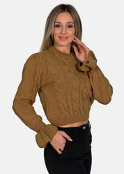 Maglione Donna a Treccia