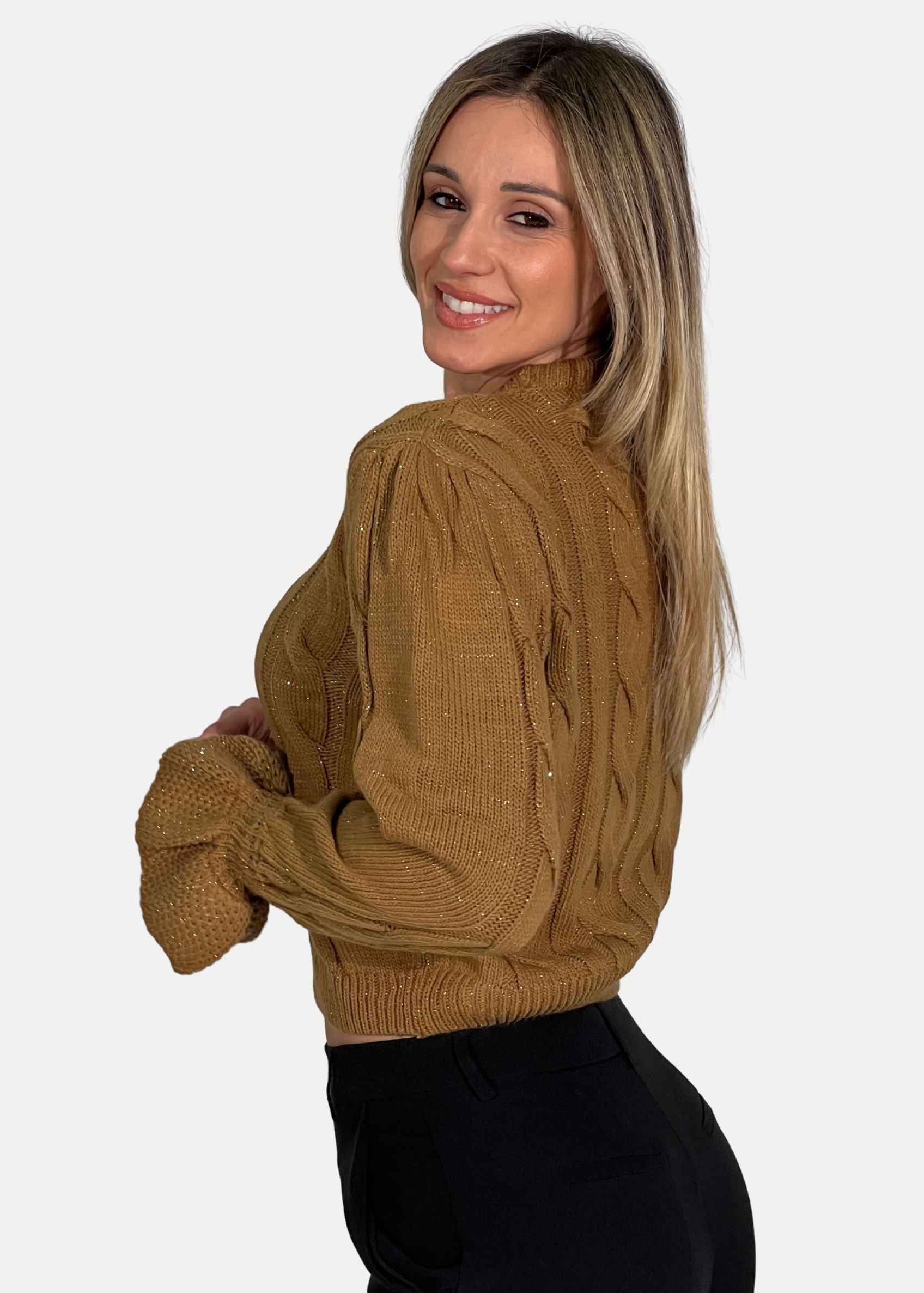 Maglione Donna a Treccia