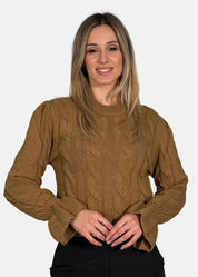 Maglione Donna a Treccia