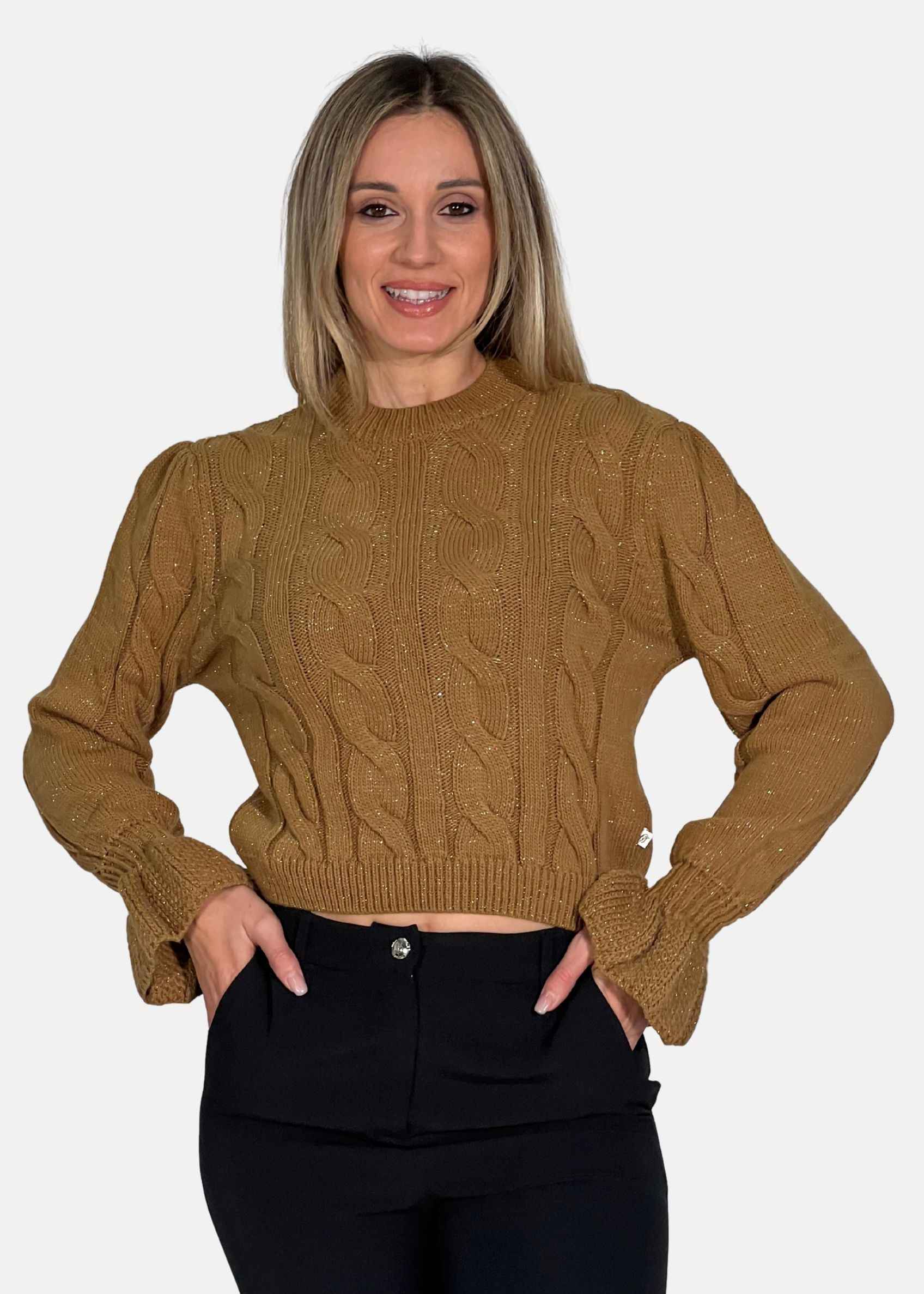 Maglione Donna a Treccia