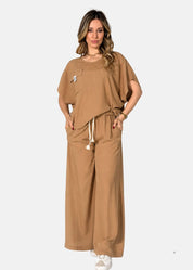 Blusa in Popeline di Viscosa