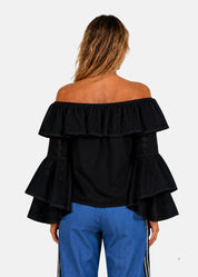 Blusa Donna con Volant