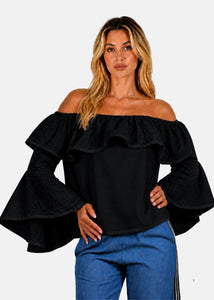 Blusa Donna con Volant