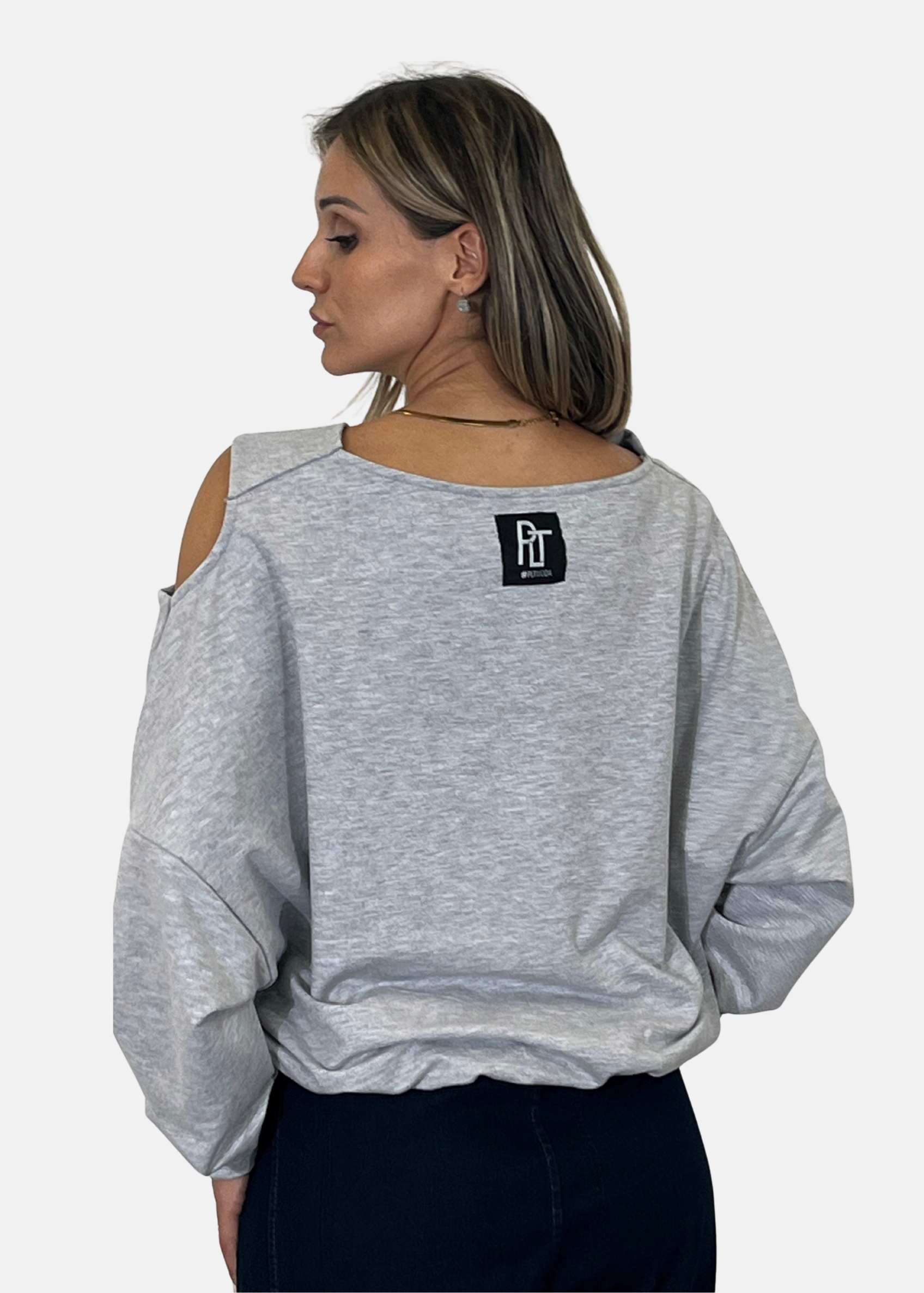 Felpa Donna Scollo a V