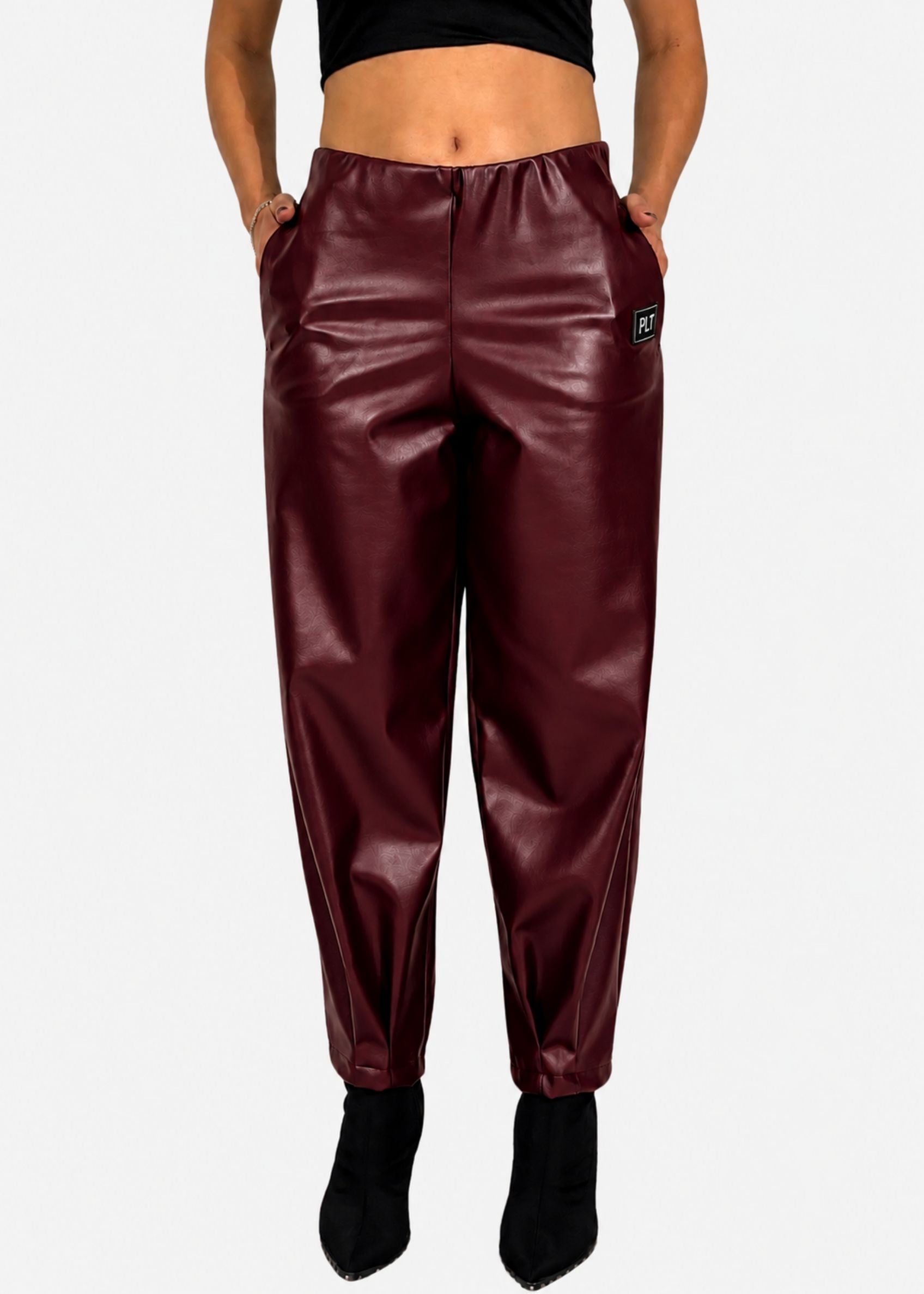 Pantalone in ecopelle