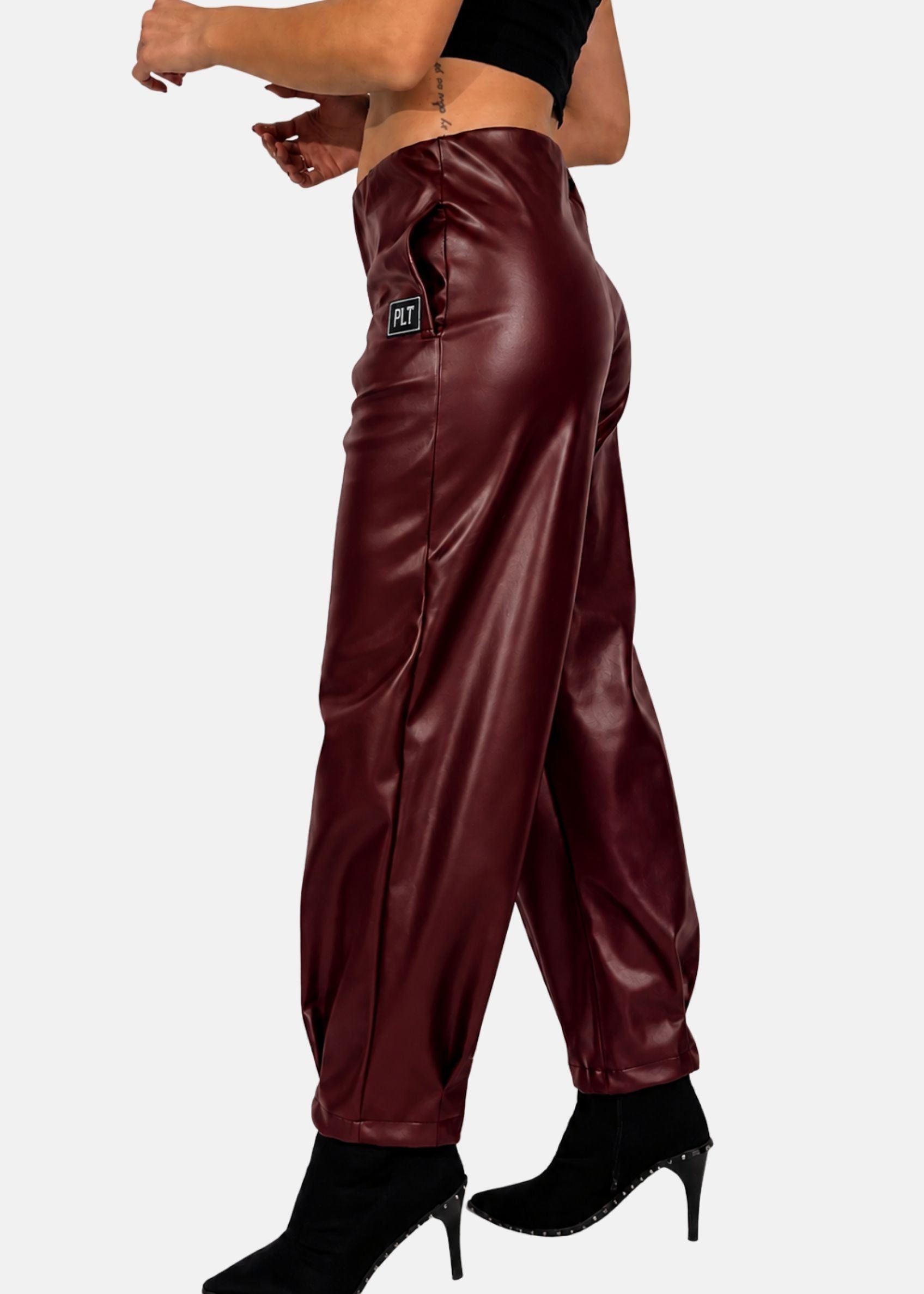 Pantalone in ecopelle