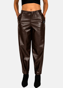 Pantalone in ecopelle