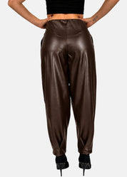 Pantalone in ecopelle