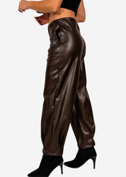 Pantalone in ecopelle