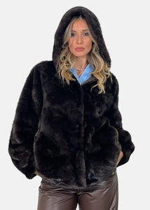 Bomber donna in Ecopelliccia