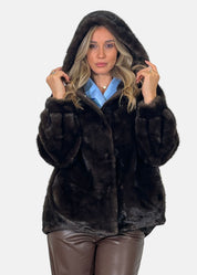 Bomber donna in Ecopelliccia