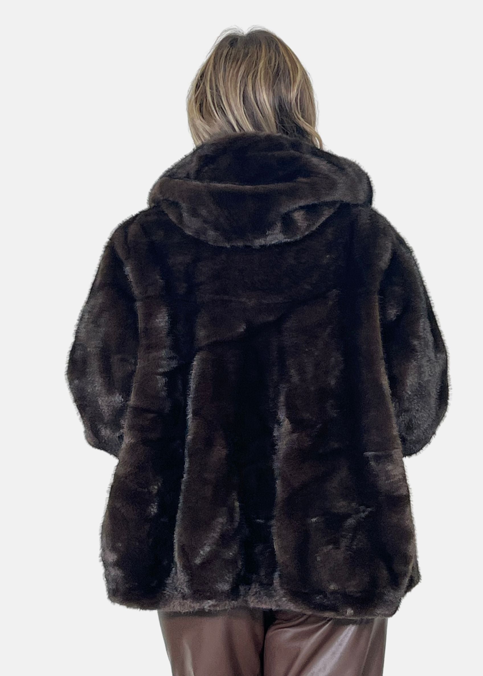 Bomber donna in Ecopelliccia