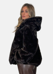 Bomber donna in Ecopelliccia