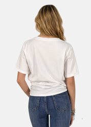T-Shirt Donna con spilla