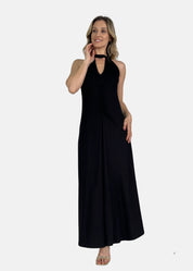 Abito lungo Scollo Halter