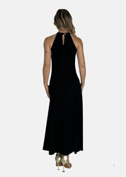 Abito lungo Scollo Halter