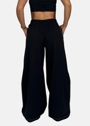 Pantalone a palazzo donna bicolore