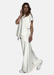 Felpa donna Smanicata Comfort Chic