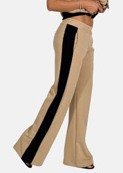 Pantalone donna bicolore