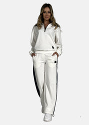 Pantalone Donna con fascia in jeans