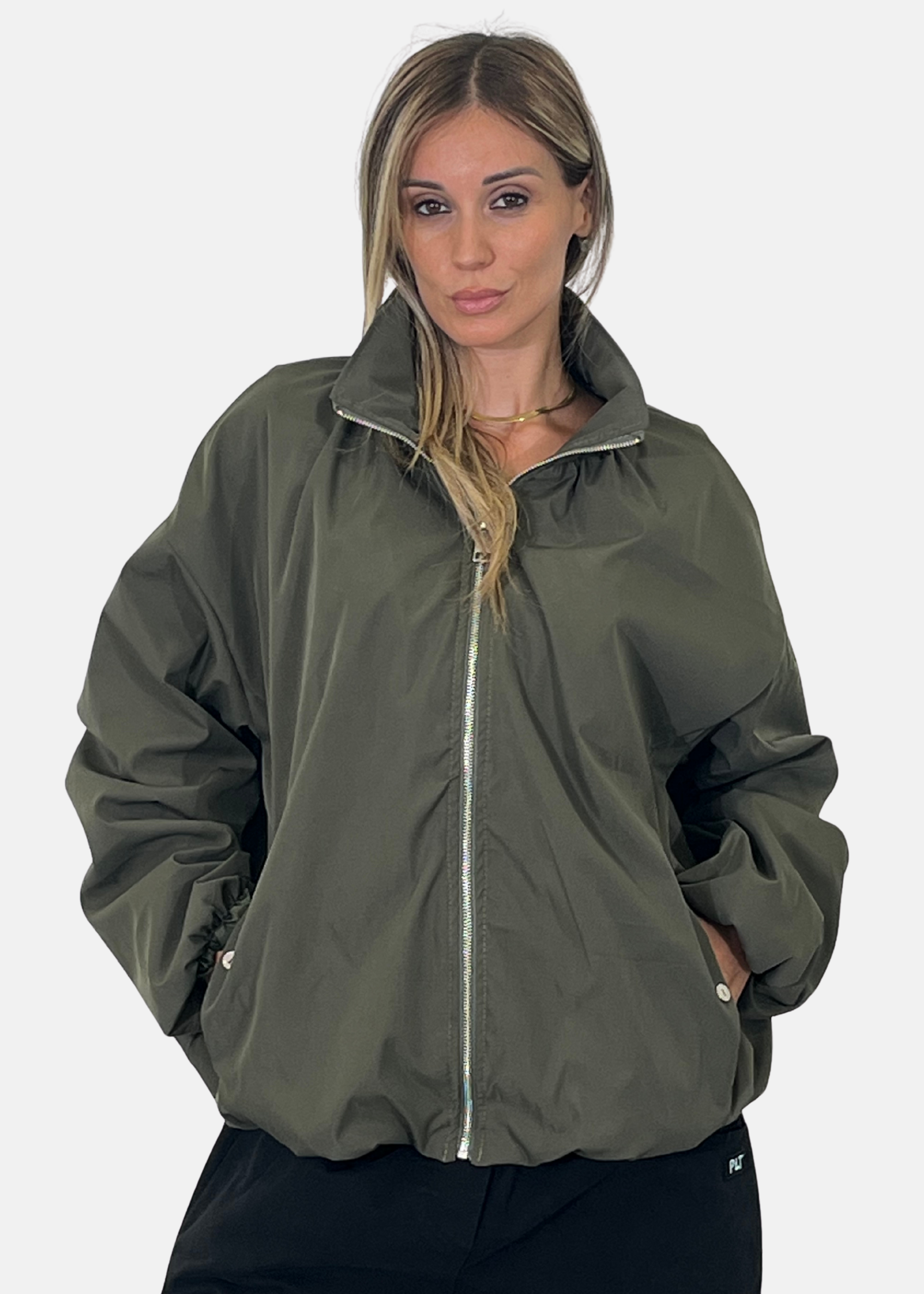 Bomber donna in nylon