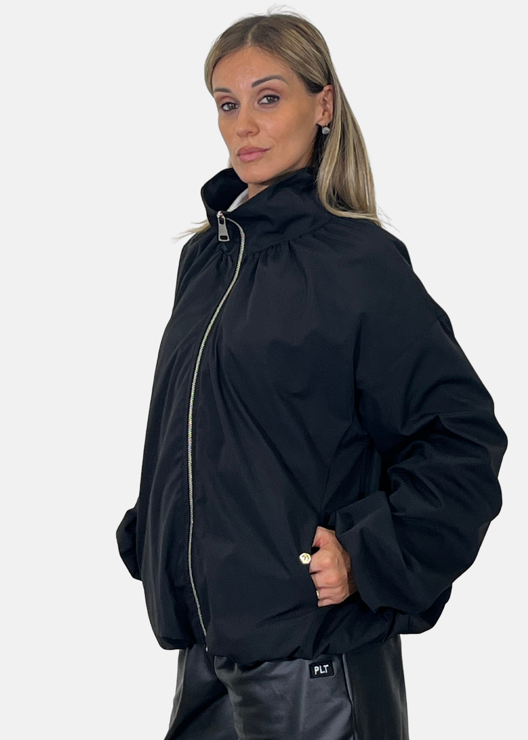 Bomber donna in nylon