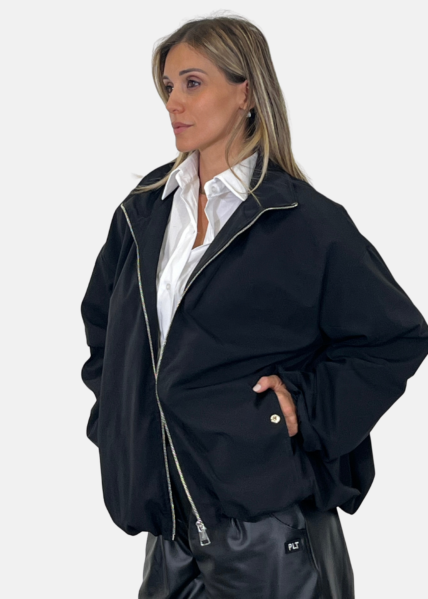 Bomber donna in nylon